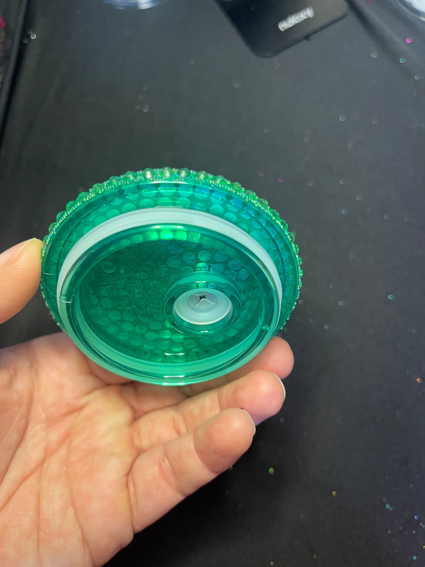 Green Bling Rhinestone