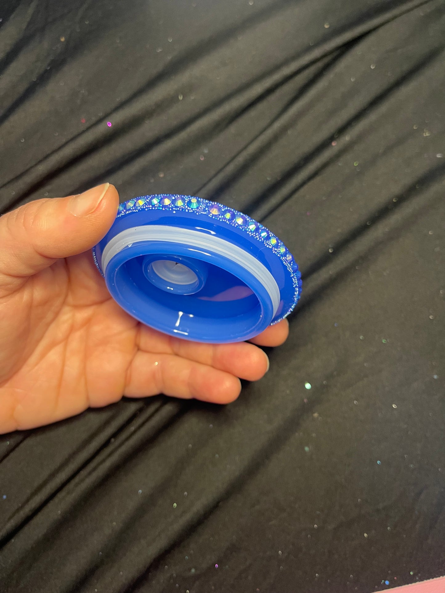 Blue Bling Rhinestone