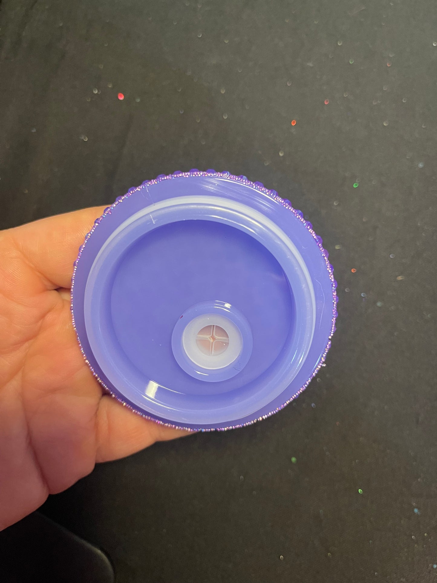 Purple Bling Rhinestone