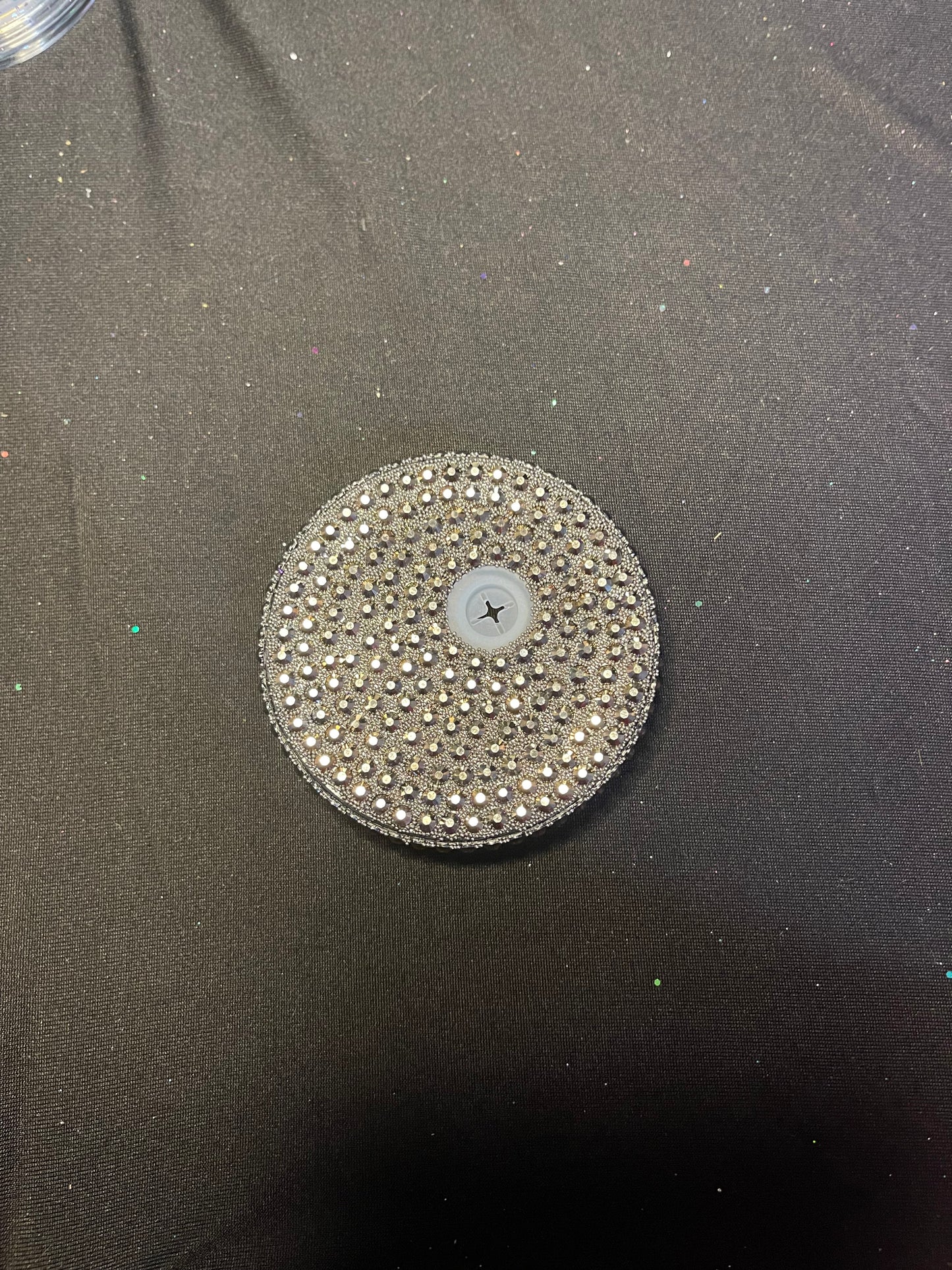 Black Bling Rhinestone