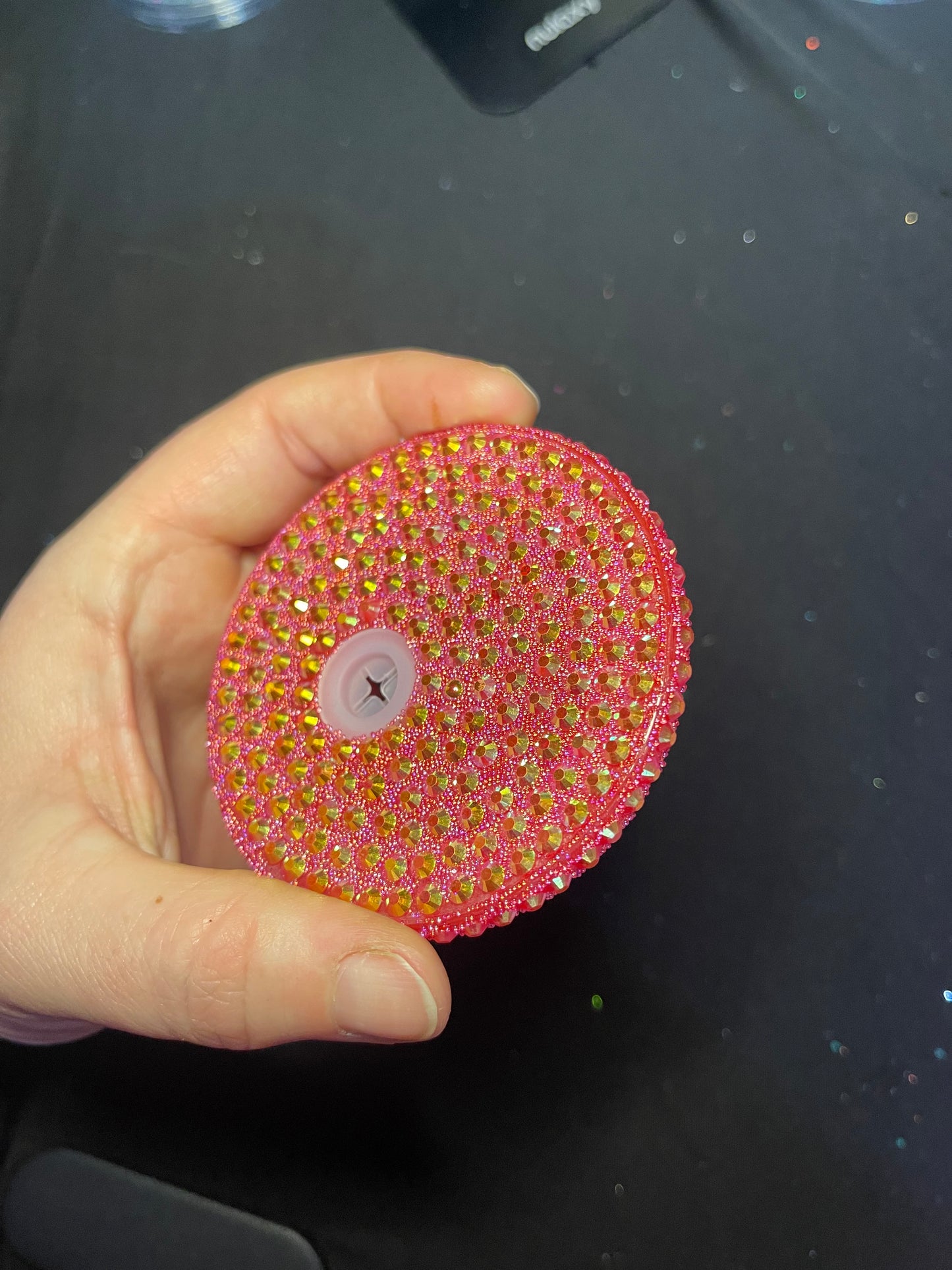 Blood Orange Bling Rhinestone