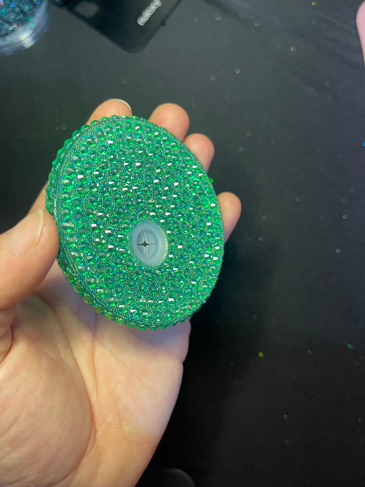 Green Bling Rhinestone