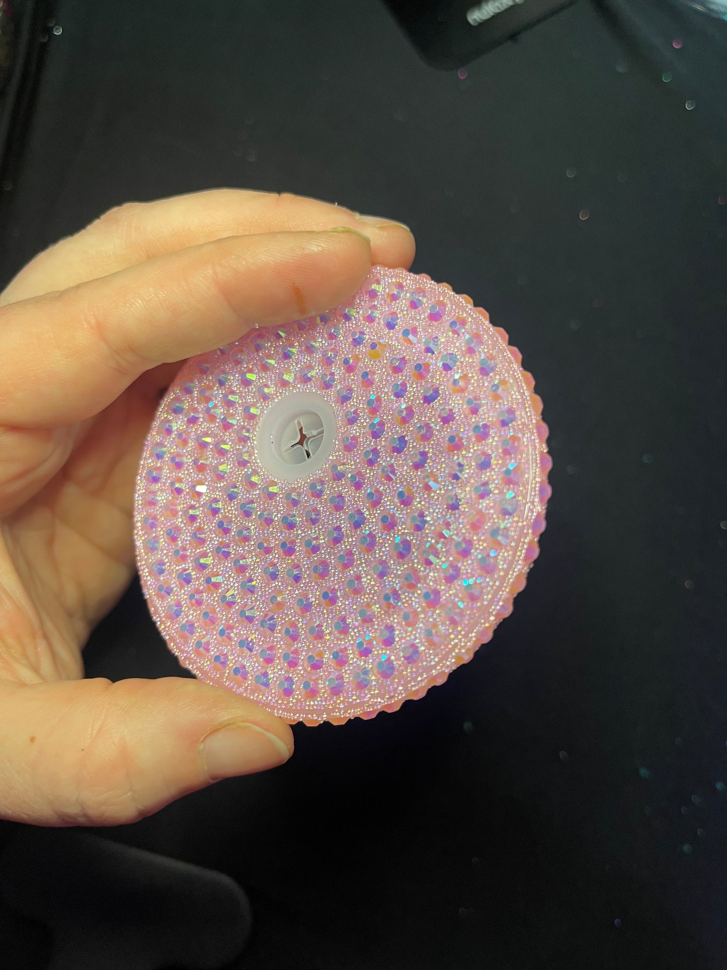 Baby Pink Bling Rhinestone