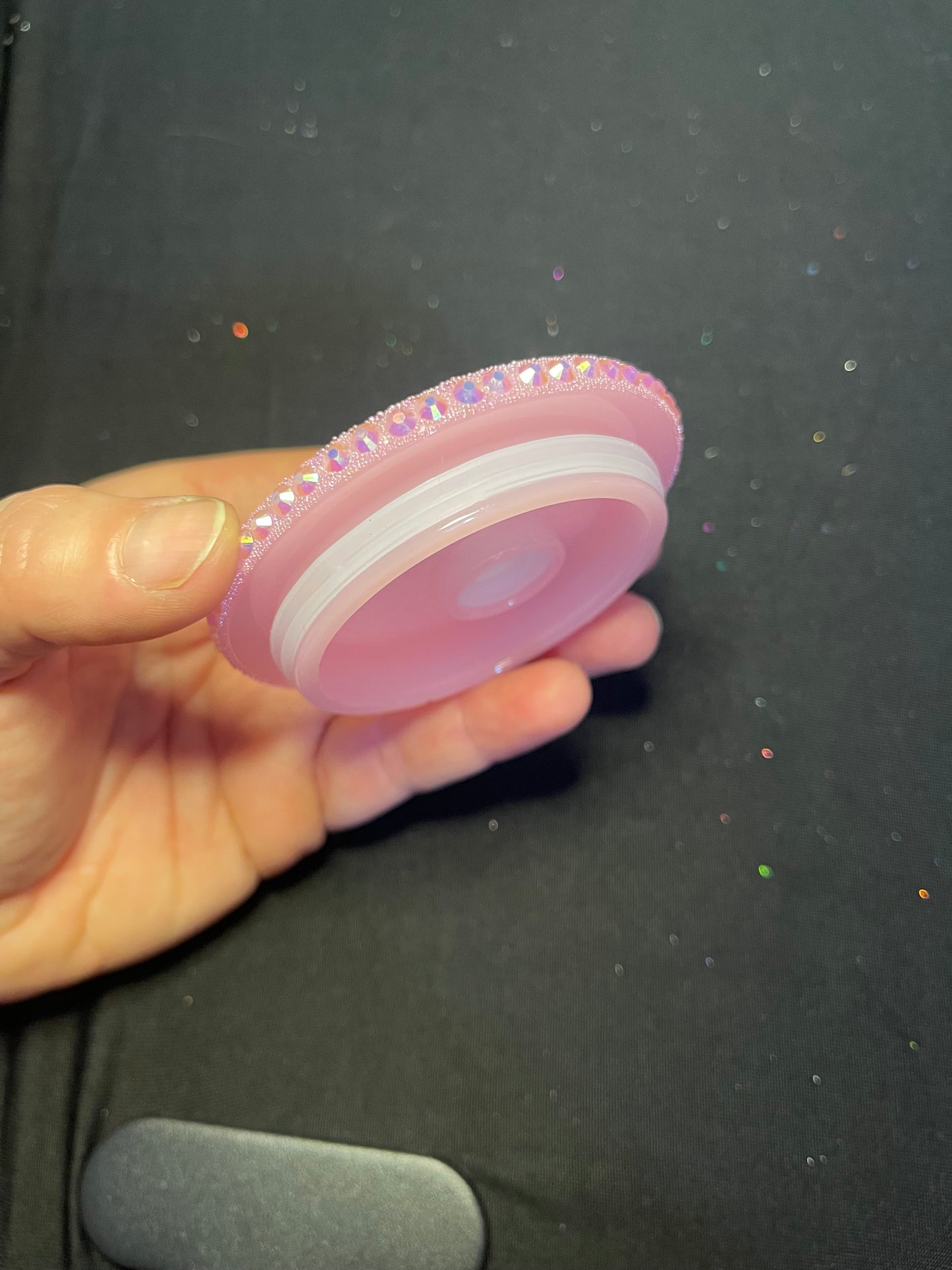 Baby Pink Bling Rhinestone